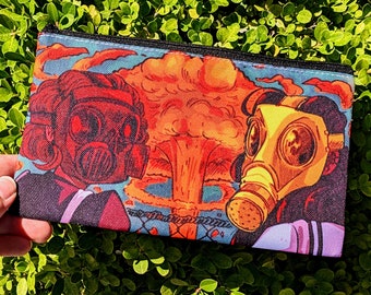 Gas Mask Girls Pencil Pouch!