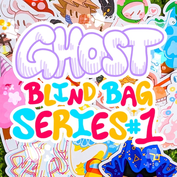 Ghost Waterproof Sticker Blind Bag Series 1