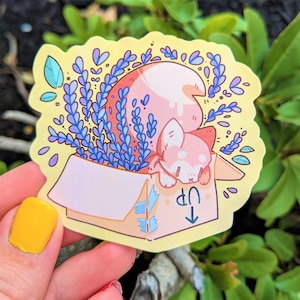 Fox Box Waterproof Sticker!