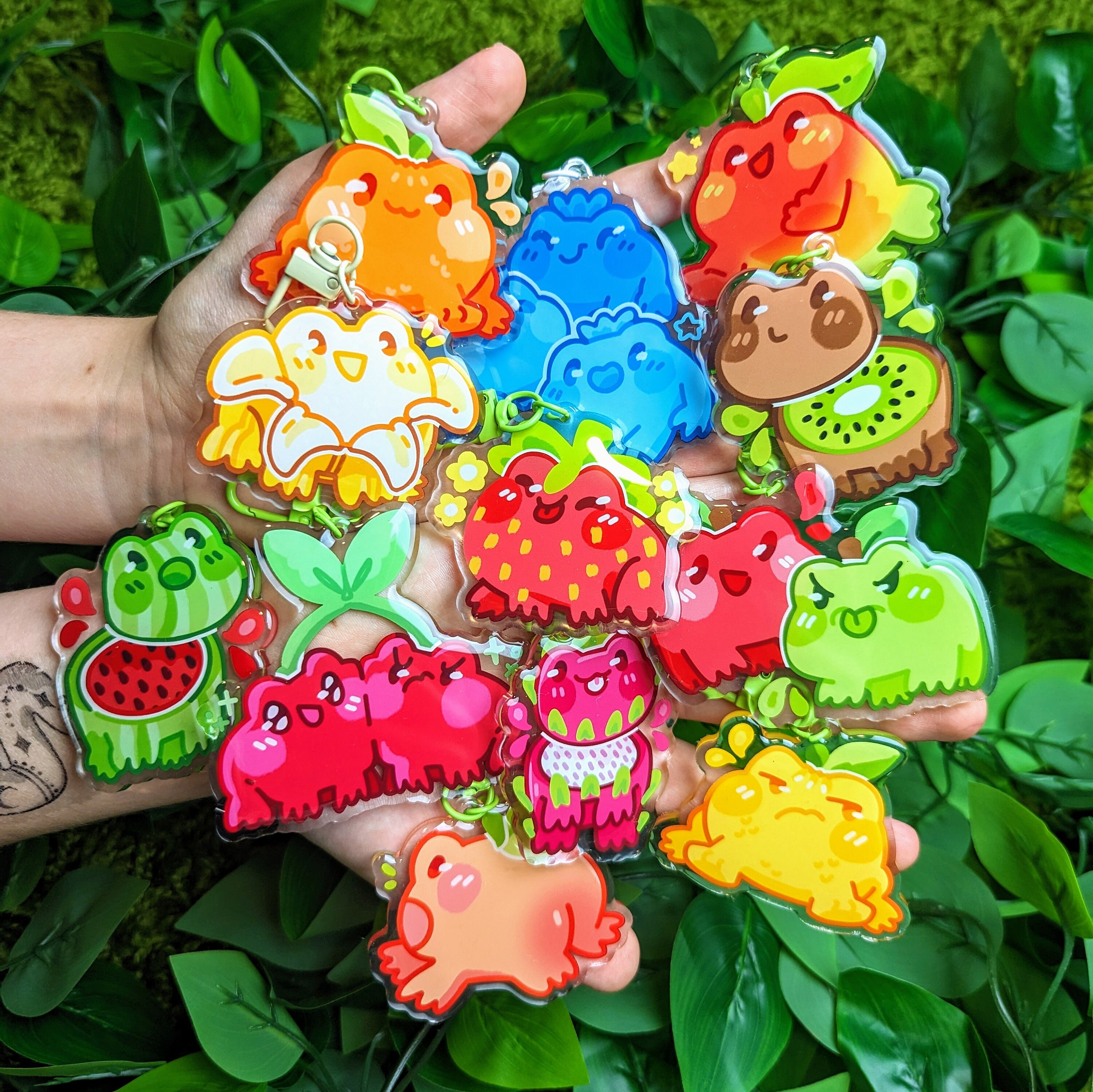 Fruit Frog Keychain Blind Bag 1/3/5 - Etsy 日本