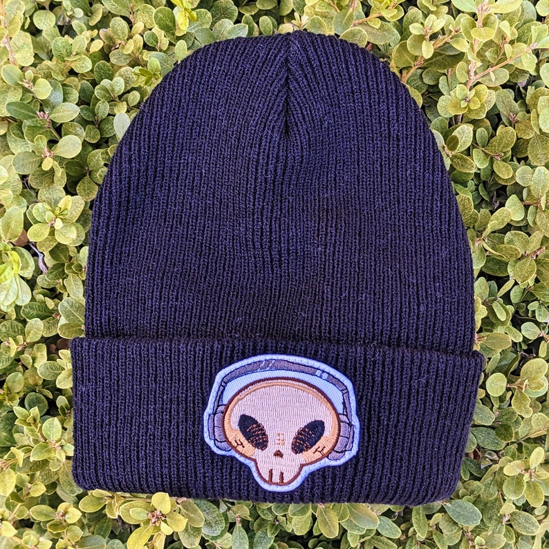 Aesthetic Skeleton Beanie image 5