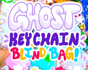 Ghost Keychain Blind Bag Series 1! 1/3/5/FULL SET