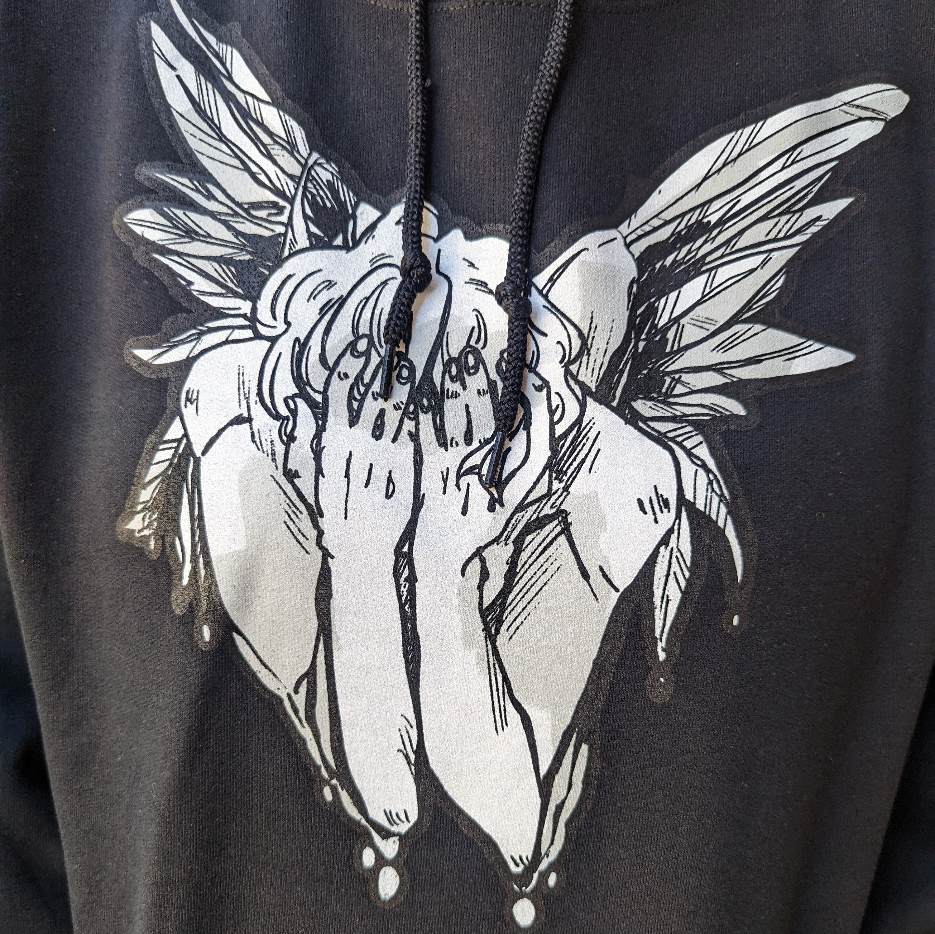Black Fallen Angel Hoodie - FRONT IMAGE - Etsy Black Fallen Angel Hoodie - FRONT IMAGE - Etsy