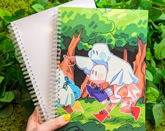 Runaway Ghost Large Reusable Sticker Book