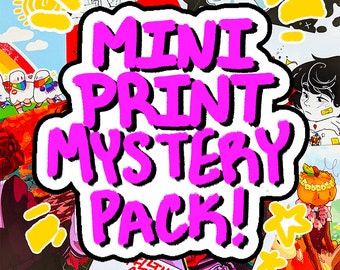 Mystery 4x6 Glossy Mini Print Packs! 3/5/10