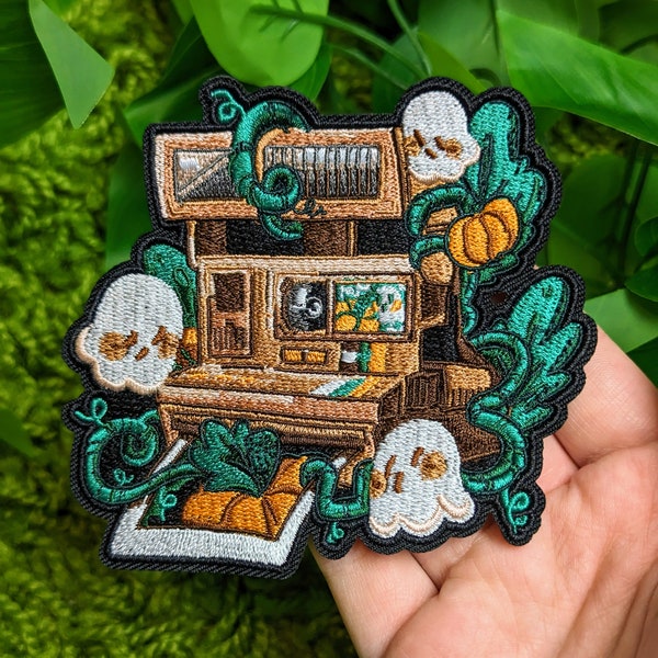 Pumpkins and Ghosts Polaroid Patch!