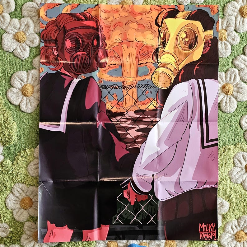 Gas Mask Girls 500-Piece Puzzle image 3