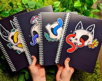 Snakes and Skulls Large Reusable Sticker Books