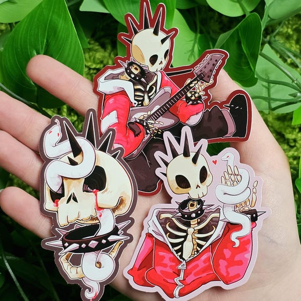 Punk Skellie Stickers!