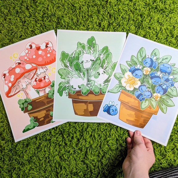 Potted Pets V2 8.5x11 Glossy Prints!