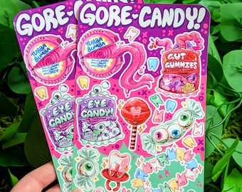 Gore Candy Waterproof Sticker Sheet!