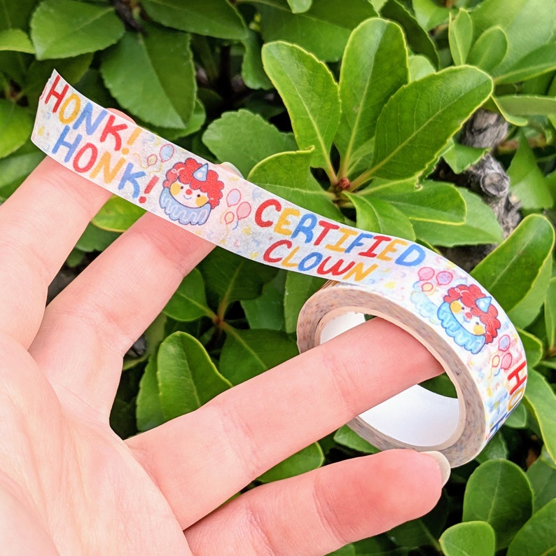 Certified Clown Washi Tape! image 4