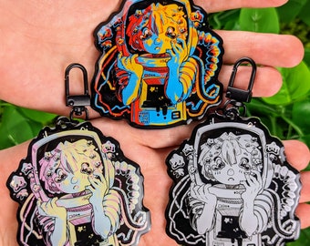 Space Girl V2 Keychains