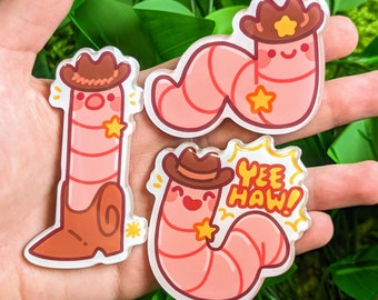 Cowboy worm magneten!