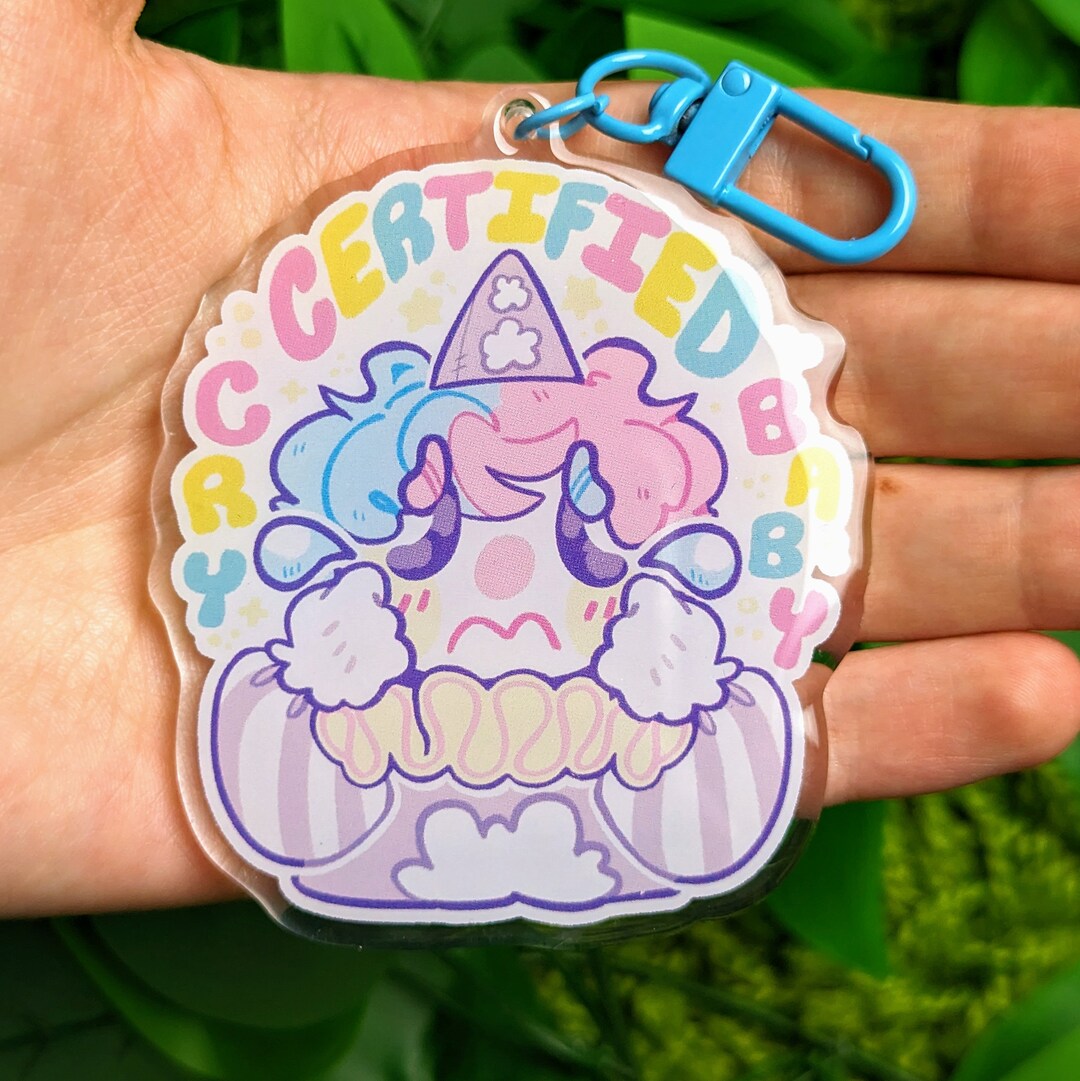 Certified Crybaby Keychain - Etsy