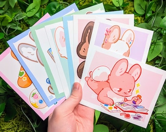 Hobby Bunnies Series 1 Mini Prints