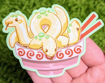 Snake Udon Waterproof Sticker!