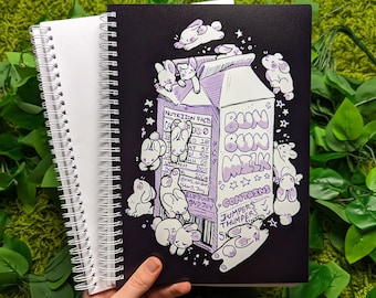 Space Bun Bun Large Reusable Sticker Book