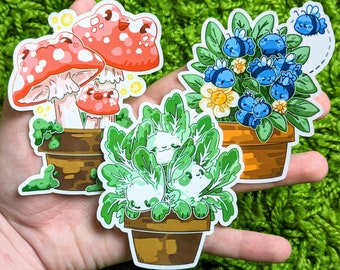 Potted Pets V2 Waterproof Stickers!