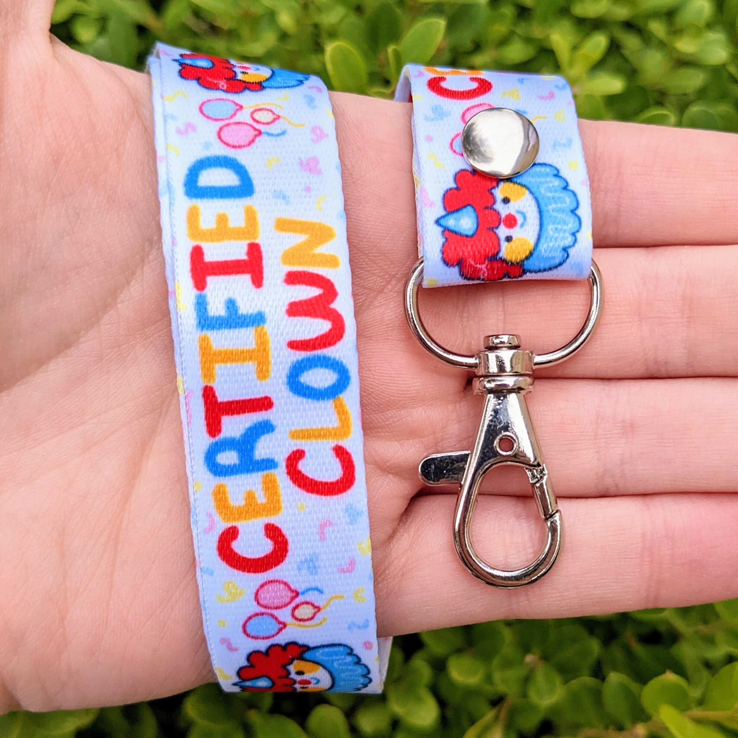Clown Acrylic Keychain, Clowncore Aesthetic, Clown Charm, Circus Keychain,  Cute Keychain for Keys, Colorful Accessories, Quirky Gifts