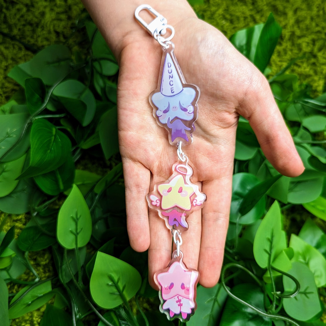 Dangle Chain Keychain Daydream Daycare Dangling Keychain - Etsy