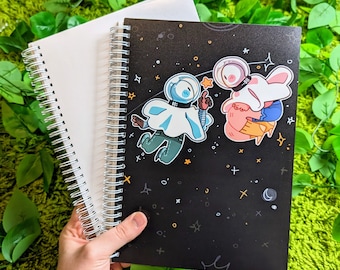 Space Ghosts Duo Large Reusable Sticker Book!