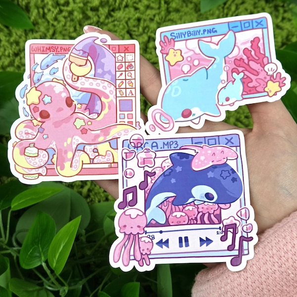 Virtual Sea Pet Stickers V2!