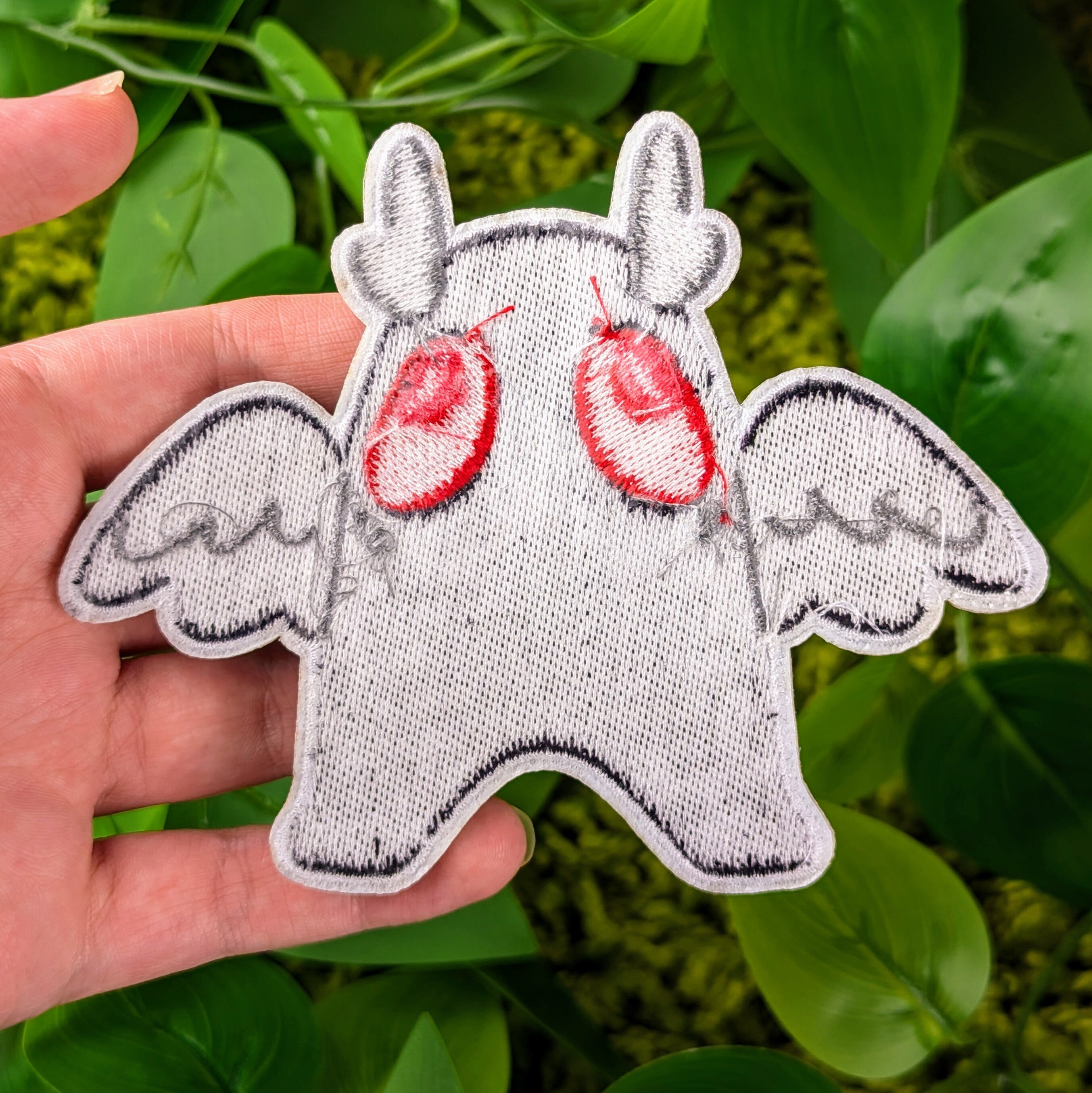 Mothman Patch - Etsy