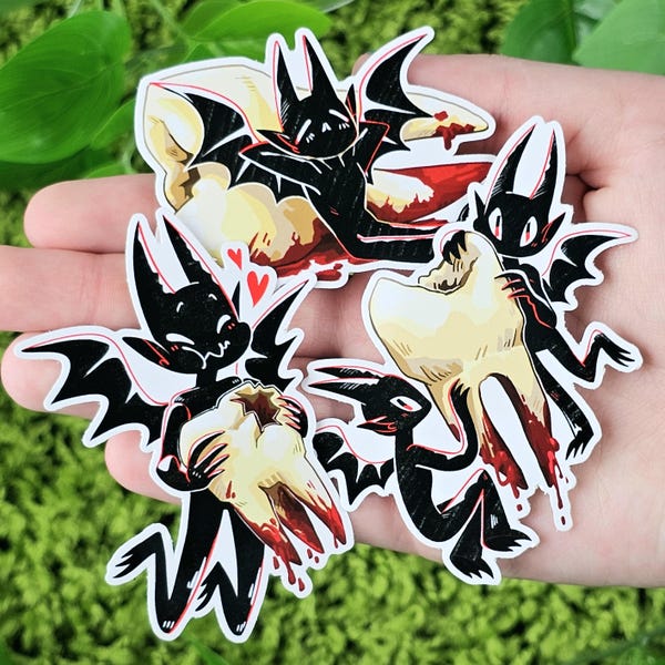 Tooth Demon Stickers!