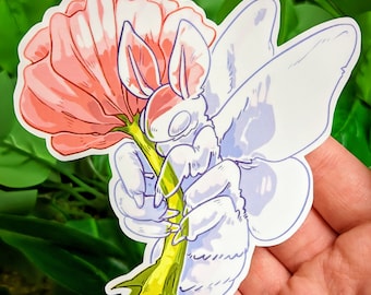 Glass Moth Sticker