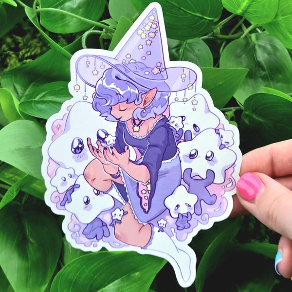 Star Baby Witch Sticker!
