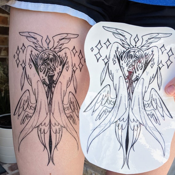 Ringed Biblical Angel  Trance Tattoo