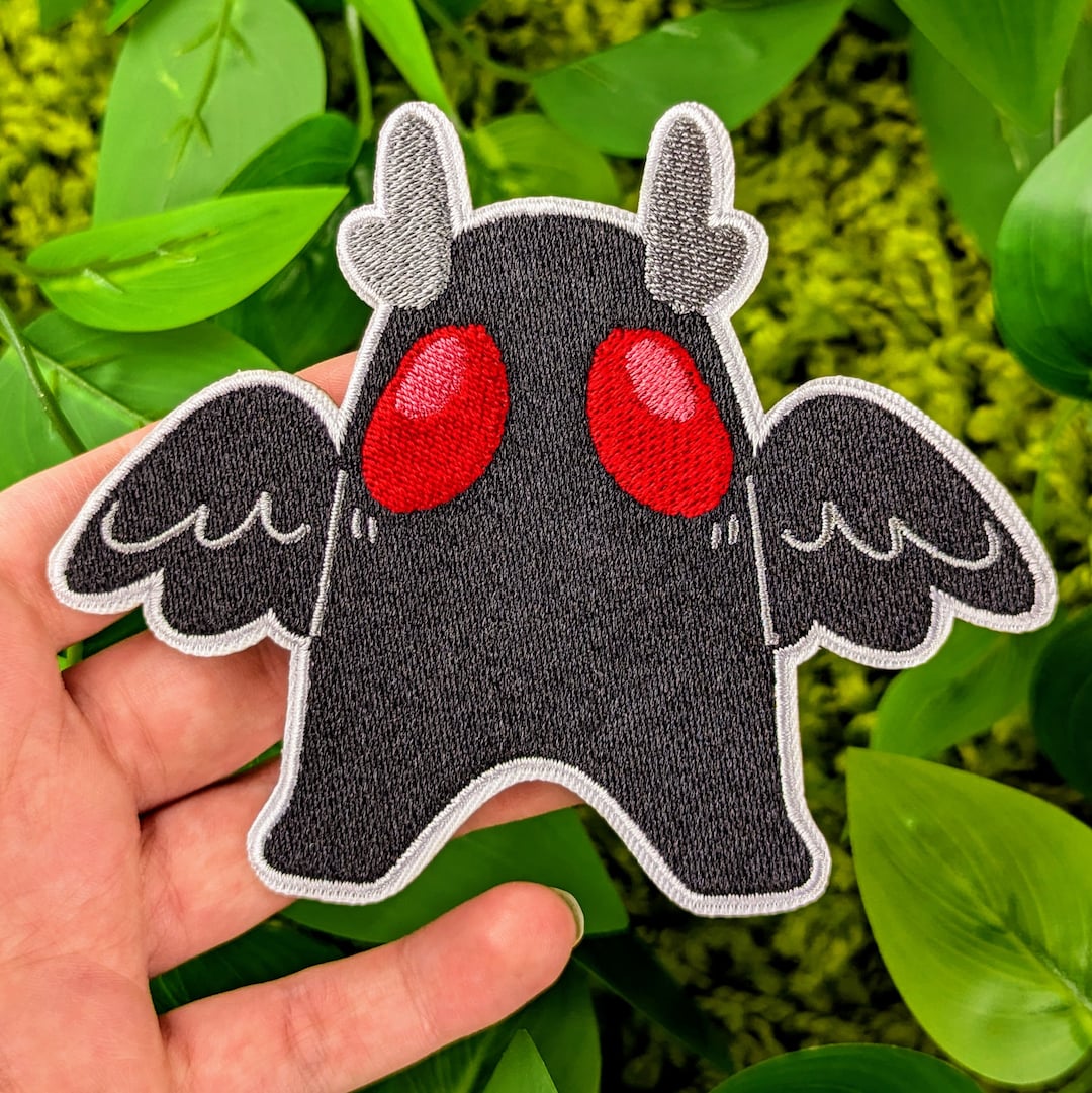 Mothman Patch - Etsy