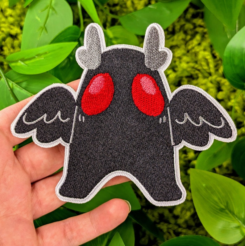 Mothman Patch - Etsy