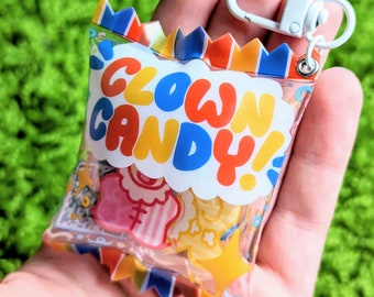 Clown Candy Keychain!