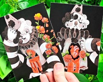 Bleeding Heart Clown Mini Prints
