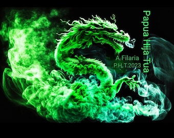 Papua Dark Green• 2023 • Papua Wild Jungle Filaria • Pure Oud Oil