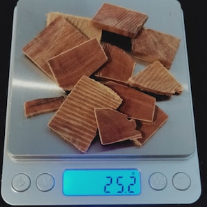 Mysore &#39;Black Meat SINKING GRADE&quot; Incense Slices.  #Mysore #Mysore Sandalwood # Indian Album #Indian Sandalwood #Sinking Sandalwood