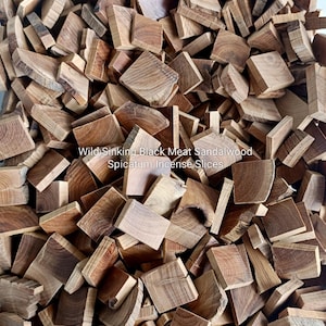 Wild Sinking Black Meat Sandalwood Spicatum Incense Slices