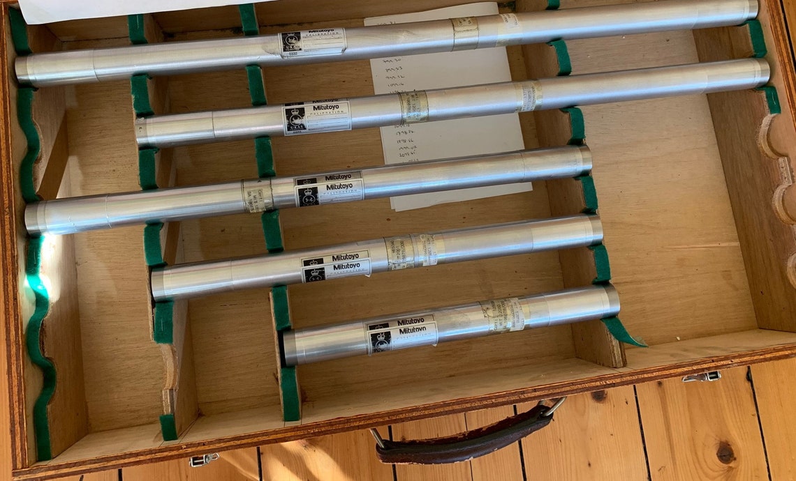 Micrometer Calibration Rods 300mm to 700mm Etsy