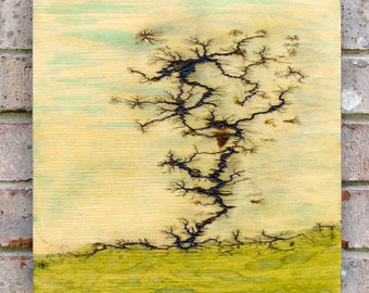 Joshua tree Art - Lichtenberg art