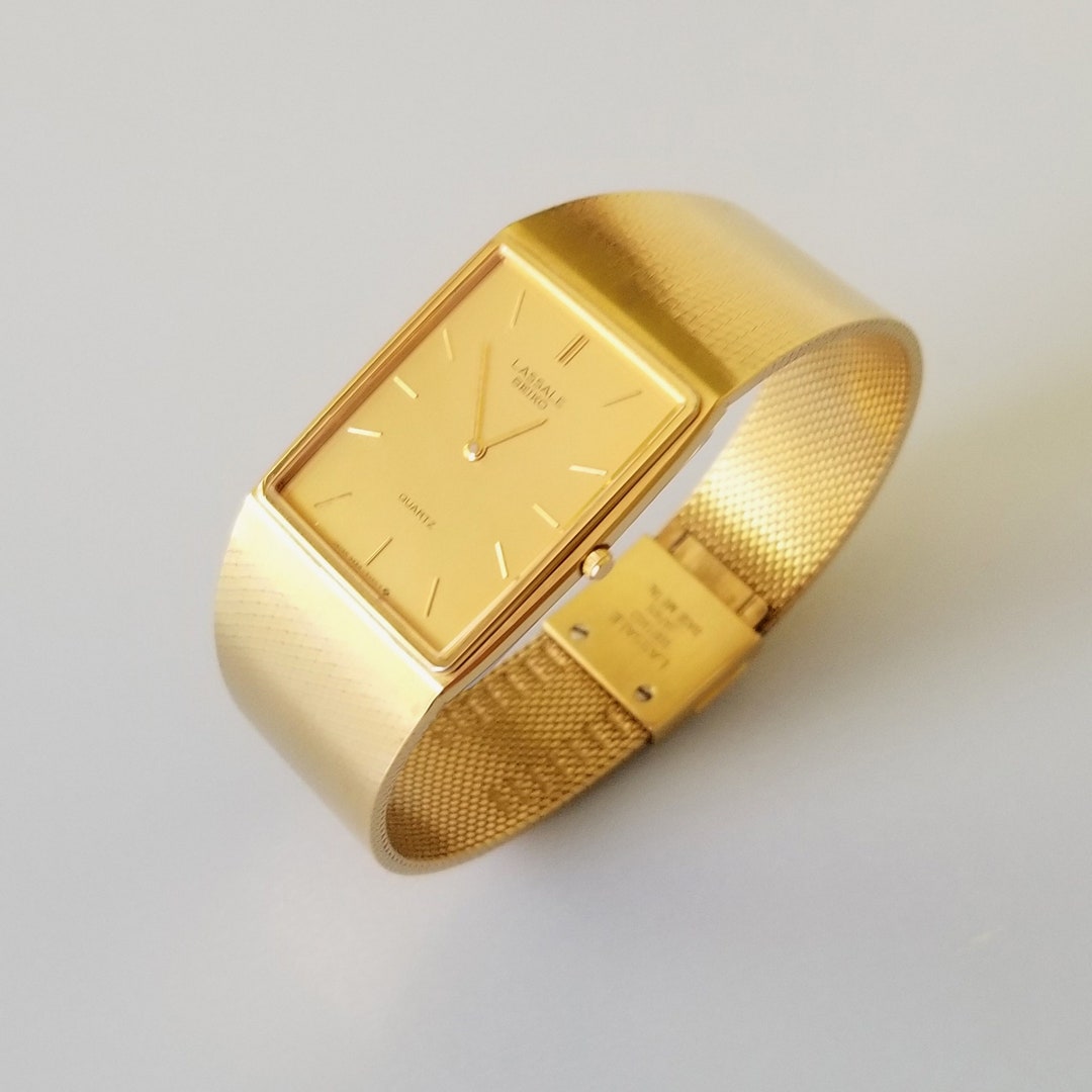 SEIKO LASSALE Quartz Watch Etsy