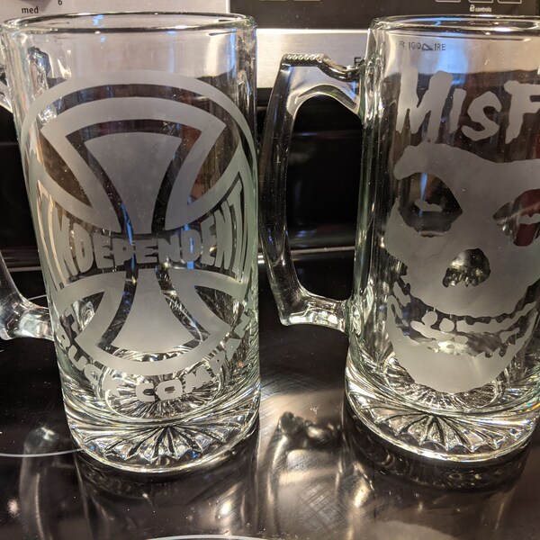 Custom Glass Etching Etsy