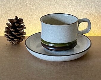 Roue Denby Potters 1x service café/thé duo. Conception par David Yorath