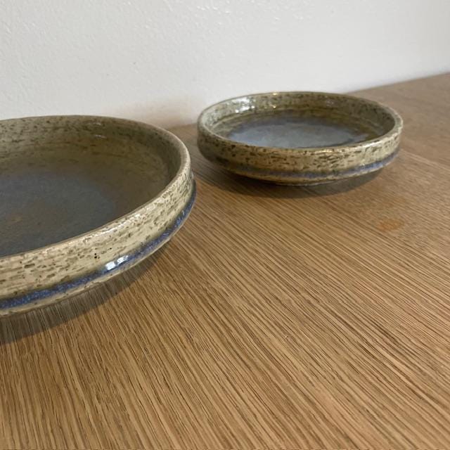 PALSHUS製 小/中皿 2個セット（デンマーク製） - 円形の陶器製皿