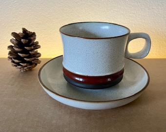Roue Denby Potters 1x service café/thé duo. Conception par David Yorath
