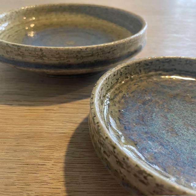 PALSHUS製 小/中皿 2個セット（デンマーク製） - 円形の陶器製皿