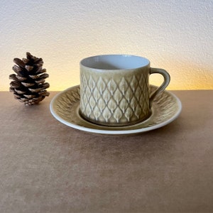 Quistgaard Relief Trio Tea Set. Mid Century Modern Set for Daily use or Retro Decoration. Danish Design & Production