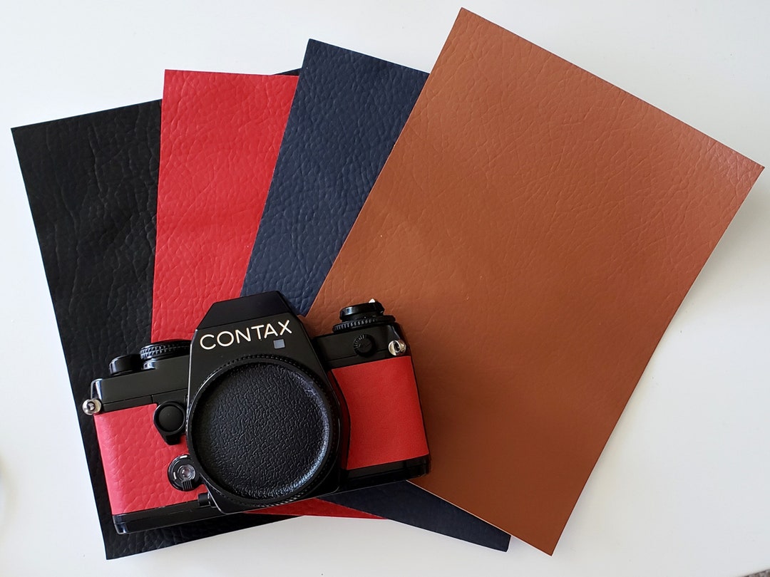 Replacement Leatherette Leather Sheet Cover Skin DIY Camera Refresh 0