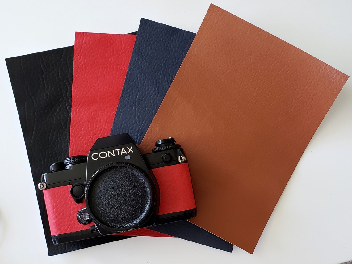 Replacement Leatherette Leather Sheet Cover Skin DIY Camera Etsy